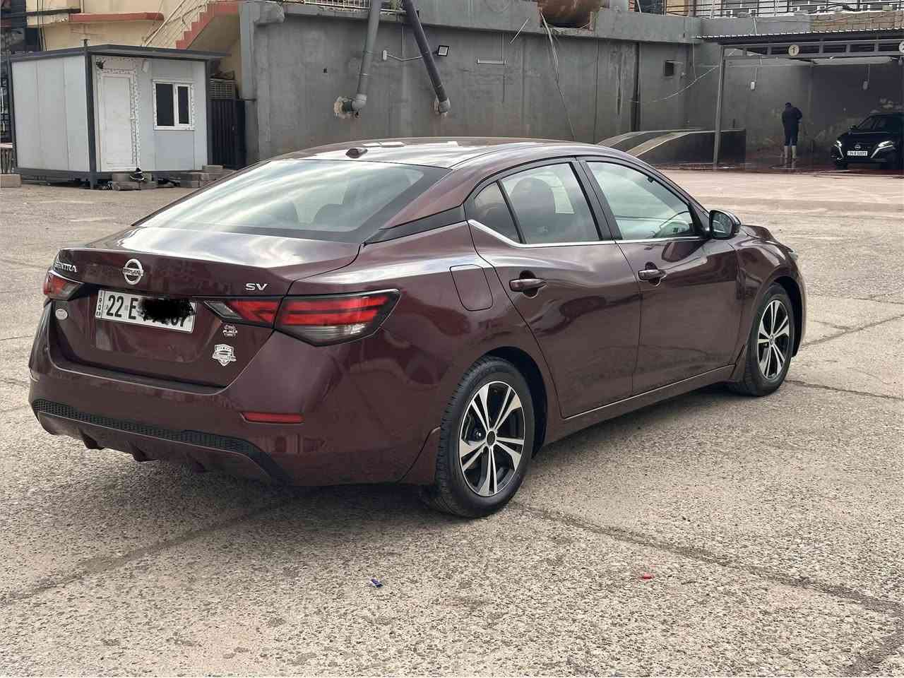Nissan sentra 2020 SV الظرر فقط بوند بدون دواخل كير محرك تحويل غرامات شرط السعر 115$ مجال قليل مكان عقره ***********
