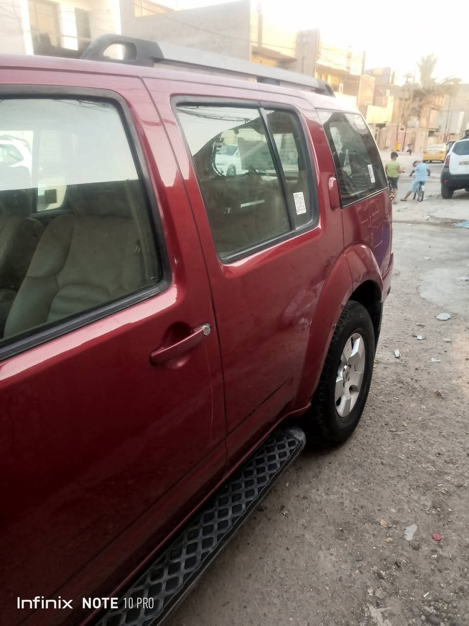 نيسان باتفندر 2009 امريكي حادث بس جاملغ على السونار تبريد ثلاث قطع فتحة سويج بصمة شاشة كامل مواصفات فور ويل السعر 110الاتصال ***********مكاني بغداد سيارة باسمي تحويل ثاني يوم متواجد بجميلة او الكرادة
