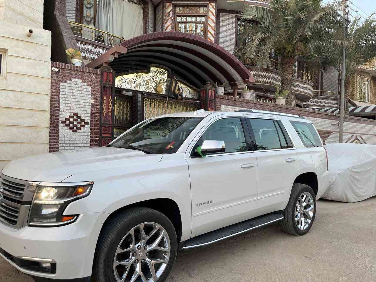 تاهو 2020 بريمر ( خليـجـي ) فول مواصفات
ماشية ١٢٥ ألف   كفالة عامة من كلشي صبغ والضربه والتبديل سياره كلش حلوه وجديده
السياره رقم جديد السليمانية سنويه جديده تحويل مباشر 
المواصفات
1-بصمة. 
2-كشنات تدفأة تبريد 
3-فتحه سلايت 
4-داخل جلد قرميدي كلش حلو. 
5-كشنين كهرباء 
6-شاشه بسقف 
7-جنطه كهرباء. 
8-قاصة. 
9-فور ويل 
10-شاشة كبيره 
11-جنطه جلاق. 
12-كشن ذاكره خزن. 
13-ستيرن ذاكره خزن. 
14-ويل 20
15كيج الكتروني
بصمات عدد 2
وباقي المواصفات المعروفة للبرايمر
مكان السيارة العمارة 

رقم صاحب السيارة 
***********

