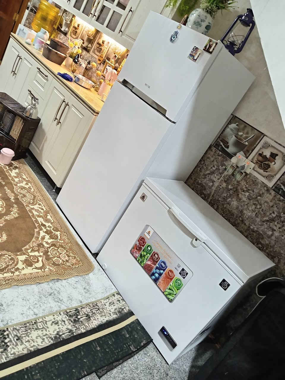 السلام عليكم ثلاجه و مجمده للبيع النظافه 100 بل 100 للبيع الثلاجه 400 ومجمده 200 وعندي سبلت ٢طن استعمال موسم واحد النوعيه الجي


**إذا كنت صاحب هذا الإعلان وتريد حذفه لأي سبب، رجاءا أرسل رسالة إلى الدعم الفني**