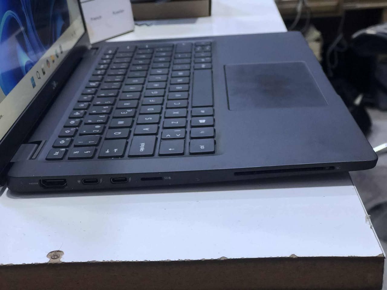 معالج intel core i7-10th
Generation 10  جيل العاشر 

رام  32 كيكا نوع ddr4 

هارد  512 GB ssd
شاشة لمس 

شاشة . FHD 14  inch  

كارت شاشة داخلي intel SHARED 16 gb 

کیبورد ضوئي 

 2 منافذ USB 

1 منفذ Type-C 

1 منفذ SD card 

منفذ hdmi

😍😍السعر 480 الف دينار❤️❤️

الهدايا
الشاحن اصلي type c
الجنطة
ماوس وايرلس 

مكاني قضاء كلار. السليمانية 

التوصيل متوفر لكل محافضات العراق 

للتواصل ***********
