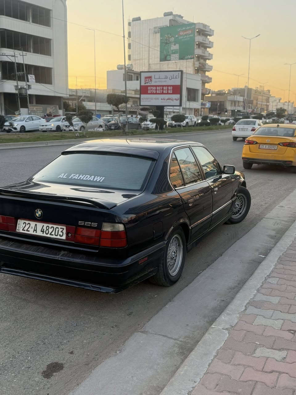 السلام عليكم بي ام 525اصل وفصل رقم اربيل تحويل ثاني يوم تدفه تبريد كله شغال صدر امامي خلفي كله جديد ترايك للبصره موديل 91كشنات جلد بلادي كشنات كله كهربايات السياره ماناقصه برغي السياره فقط مصبوغه جماليه اي حادث مابيه كله بلاد كهربايات كله شغاله مكان السياره كركوك السعر 80 وبيها مجال حك الجيه ومراوس هم يرهم حسب القناعهً وهاذا رقمي ***********
