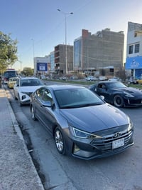 ، النترا امريكي موديل 2019  بيها قطع تبديل وصبغ موضحة بالسونار ..  موا...