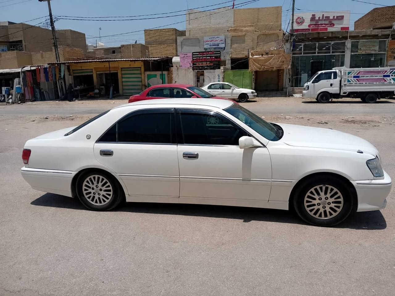 سلام عليكم كراون ملكه للبيع ادوات ادوات كصه جنطه حداديه تبريد تخم تاير سياره جاهزه كلش حلوه سعر 36وبيه مجال وشراي بي خير ويدلل مكان نجف شارع الحولي ميلاد للاستفسار 
#***********
