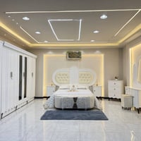 غرفة مرمري • ٧ قطع • توصيل مجاني