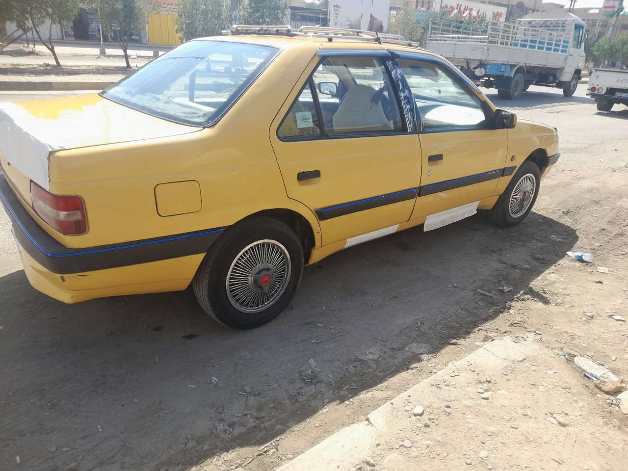 سلام عليكم لميس موديل 16 مكينه كير تبريد تدفه شغال سياره جاهزه تخم تاير جديد رقم الماني بغداد مكاني بغداد راعيهه مسافر مستمسكات راعيهه وعايديه موجود سنويه ضاعت السعر ١٧ اتصال على هذا الرقم***********
