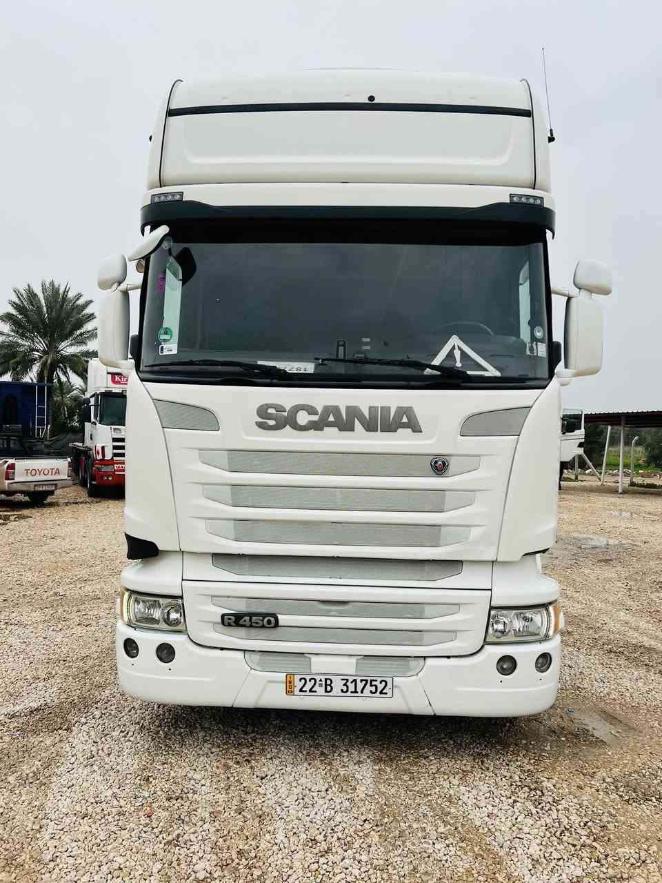 للبيع اسكانيا موديل2017 فول مواصفات محرك 450R ترقيم جديد بسمي مربوطه راس وعربانه  العنوان بابل اجبله معرض النصراوي للاستفسار ***********
***********
