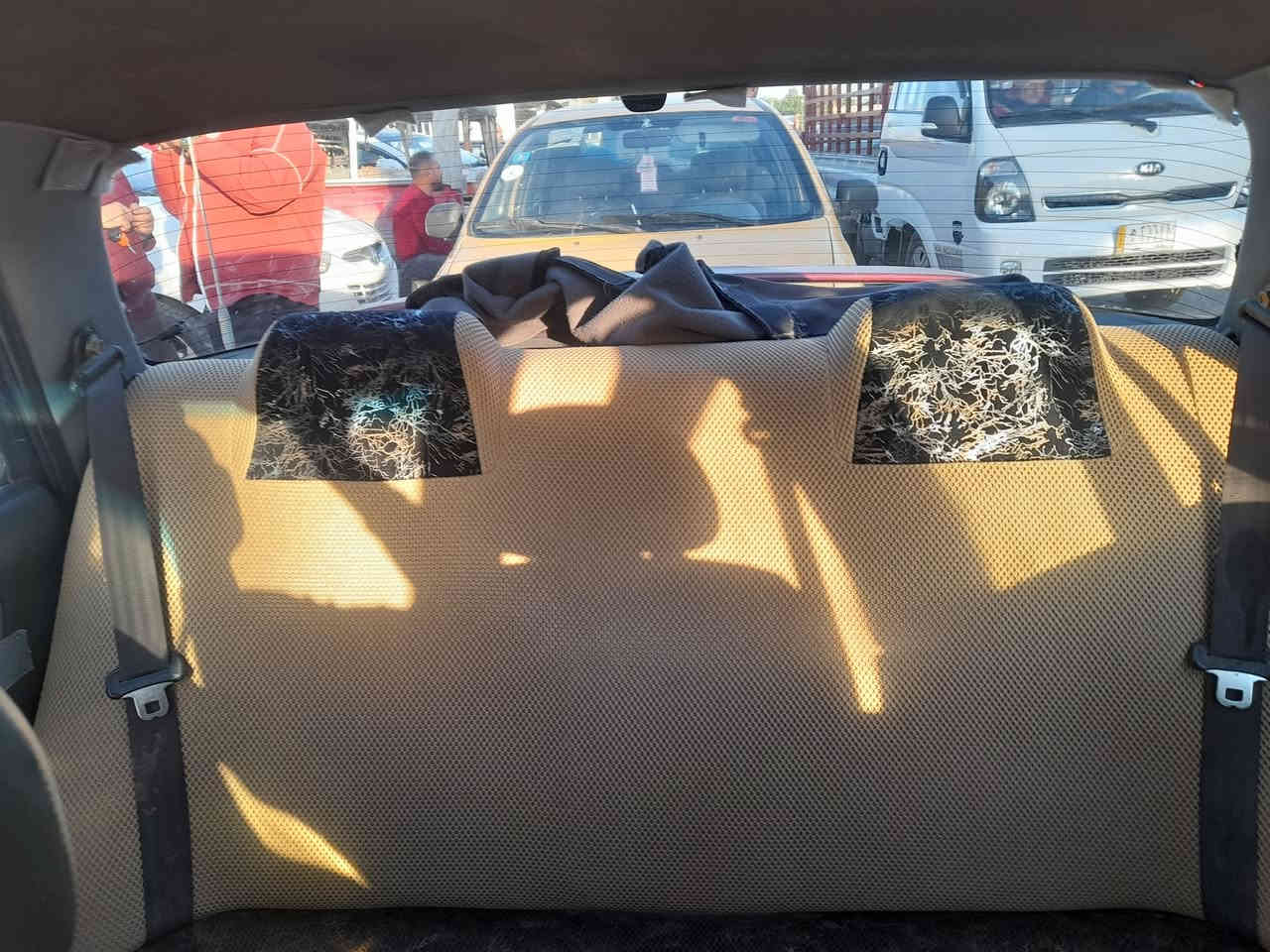 كيا سيفيا موديل 1994 رقم نكليزي سنوية باسمي السيارة خير من الله مكينة كير شغاله تبريد شغال رقم التلفوني *********** السعر 35 بيهة مجال العنوان وسفية ناحية الرشيد
