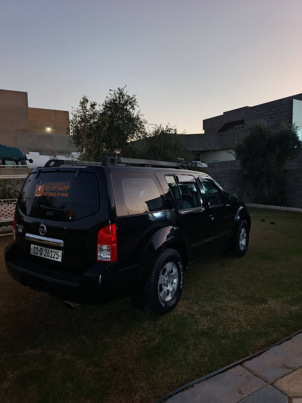 السلام عليكم
نيسان باثفندر للبيع وارد امريكي 7راكب موديل 2008 مكفوله عدا باب الامامي الأيمن بيه شبر والسياره رقم بغداد اجنبي باسمي  السعر المطلوب 95$واذا اكو مراوس هم ترهم  العنوان الرمادي ..للمعلومات  ***********
