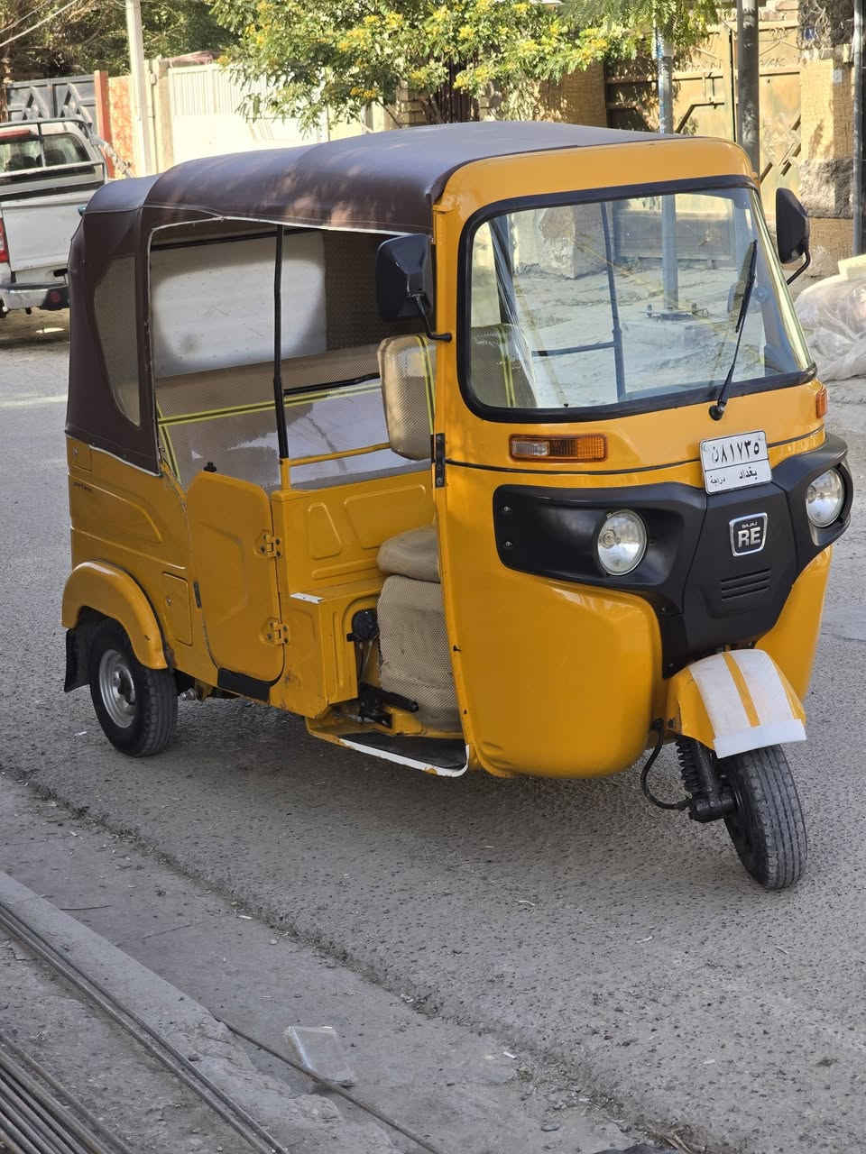 للبيع تكتك موديل ٢٢ شهر ٦ مكفوله كفاله   عامه حته دوس  تكتك جديده معنه كلمه ترايك زيرو رقم وسنويه بغداد تحويل ثاني يوم السعر ٩٣٠٠ الشراي يتصل ***********/***********مكاني شهداء البياع
