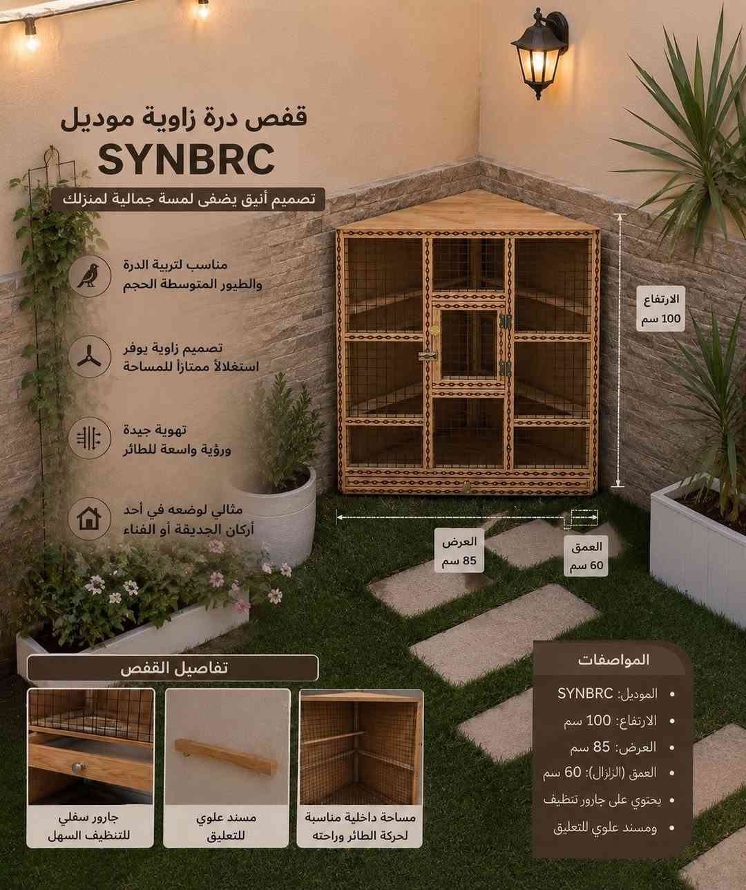 عنواني نجف ***********
قفص دره  زاويه  تعليك 

نعمل حسب الطلب واي تصميم يعجبكم 

 

الارتفاع  100cm

العر ض 85cm

النزال  60cm

عنوان النجف ☎️ للتواصل⁩ :***********

#قفص_طيور #طيور_المرجان #مستلزمات_الطيور #كوكتيل #ببغاء #قفص_عملي #قفص_انيق #طير-#حب##بلابل_بلبل_قف_قفص_النجف_برج_طيور_النجف_قفص_نجف
