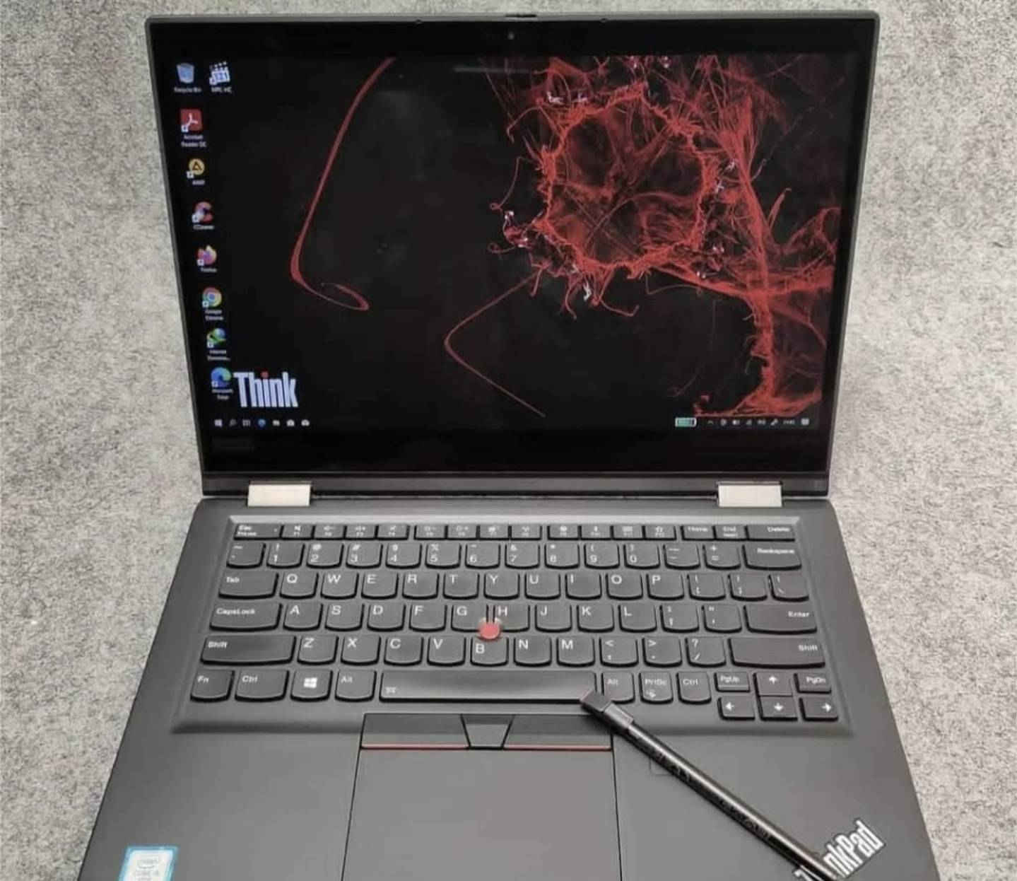 لابتوب Lenovo yoga x390 لمس قلاب 
المعالج core i5 الجيل الثامن
رام 8 كيكا DDR4
الهارد 256 كيكا SSD
كرت الشاشه Intel Uhd 630 حجم 4 كيكا
الشاشه حجم 13.5 انج ضد التوهج دقة fhd 1920x1080 نوع ips لمس قلاب 360 درجة مع القلم الاصلي للجهاز 
باتري ليثيوم 6 خلايا  شحن سريع 65 واط والباطرية ممتازة وشاحن تايب سي 
كامره دقة hd تحتوي قفل فتح وغلق الكامرة 
بصمة اصبع نضام حماية 
 منفذ تايب سي و رام  وhdmi وباقي المنافذ   الحاسبه كلش نضيفه وحلوه
السعر 350 الف


**إذا كنت صاحب هذا الإعلان وتريد حذفه لأي سبب، رجاءا أرسل رسالة إلى الدعم الفني**
