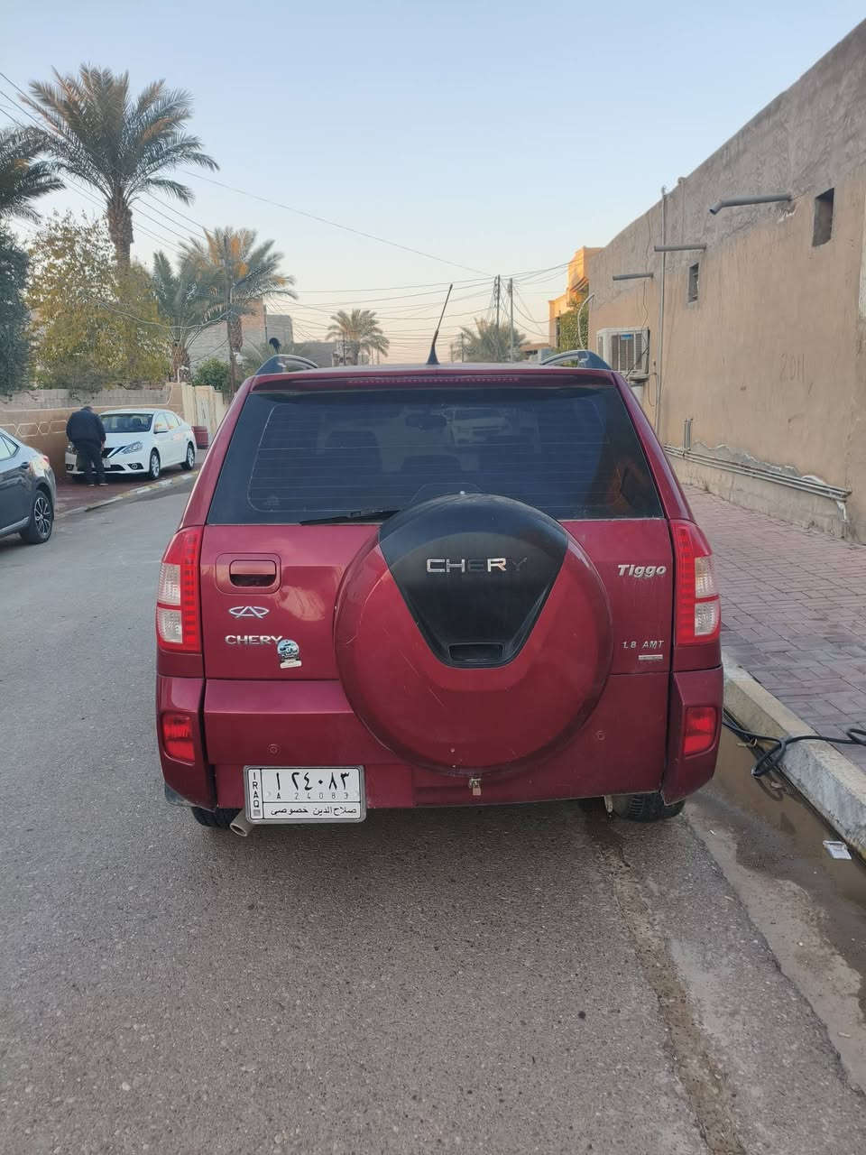 تيكو موديل 2013
سيارة بأسمي رقم صلاح الدين تحويل مباشر ثاني يوم 
سيارة نضيفه 
تبريد ثلج 
تخم تاير 
باتري جديد 
جامة امامية جديدة 
كير  ومحرك بوضع جيد 
صدر نضيف 

السعر 53 $ وبيها محال
للاستفسار رقم موبايل ***********---***********
ومتواجد واتساب اي استفسار اني حاضر
مكاني صلاح الدين تكريت
