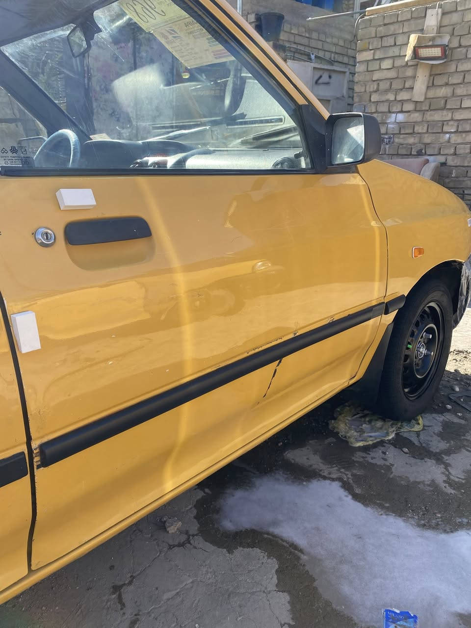 سلام عليكم سيارة سايبة للبيع موديل 2013 سيارة مكفولة كير مكينة تخم تاير حدادية امامية خلفية سيارة بيهة صبغ دوس ولهلالات ونص الجاملغ الخلفي اليمن سيارة سنوية جديدة مشروع وطني رقم نكليزي تحويل ثاني يوم السعر (36) العنوان بغداد مدينة الصدر الورفلي اي ستفسار اتصل على الرقم ***********
