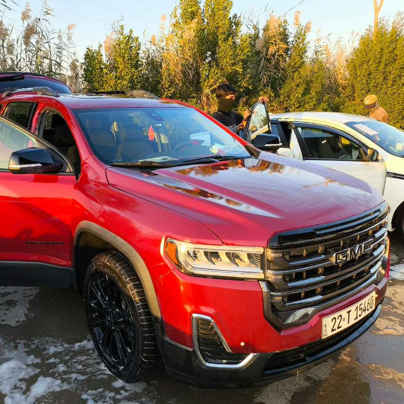 ((تابع الصفحه)) سيارات جديدة يوميًا📢📢
جمسي اكاديا موديل __ 2023 __فئه SLE 
رقم اربيل دولي __ محرك 2000  تيربو 

مواصفات 
_______

فتحه سقف بنوراما __ تشغيل عن بعد 
بصمه تشغيل __ شاشه لمس 
كشنات vip منفصل 
مصابيح زنون __ لد امامي __ اشاير بل مري 
اربع انظمه قياده__ مانع تصادم __ مانع انزلاق

العنوان 📍بغداد     

للتواصل ☎️  *********** [ واتساب او اتصال]
                    
للسعر 🟥 اكتب  ( تم ) رد تلقائي 📮
