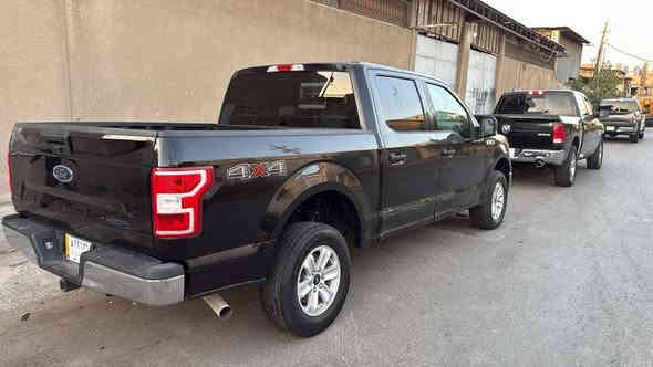 السلام عليكم
فورد F150 2018
8 سلندر كير 10 نمر
فور ويل 
كامره حساس
صدر امامي جديد تخم تاير
حادث جاملغ خلفي فقط بجم كبس السيارة جاهزة من كل النواحي كير محرك شاصي مكفول 
رقم بغداد شرط التحويل
السعر 185 ورقة وبيهة مجال لشراي ***********
مكان السياره بغداد زيونة
