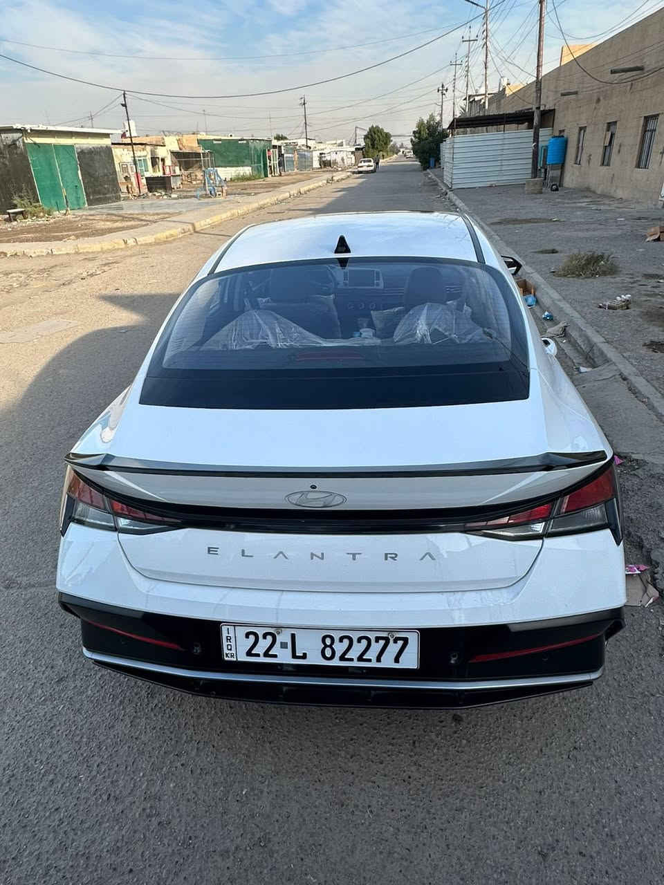 للبيع Hyundai Elantra 2024 خليجي – تصنيع الصين.
السيارة مكفولة وشرط سونار.
الممشى: 38 ألف كم.

رقم أربيل باسمي، تحويل مباشر.
السيارة نظيفة جداً وبالعافية على اللي ياخذها.

السعر: 144$ وبيها مجال بسيط.

الموقع: بغداد – الرضوانية.
للتواصل: ***********
