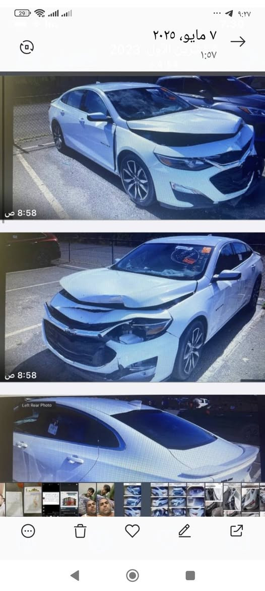 السلام عليكم ماليبو 21 RS رقم بغداد للبيع
حادثهة موضح بالصورة ماشية 108 
بيهة بارد جهة السايق بين البابين 
وبيهة طخة بالباب الخلفي مال السكن 
طخة كلش خفيفة 
دعامية جديدة مع لايتات 
كلشي جاهز بيهة 
المكان بغداد الشعب  السعر 120


**إذا كنت صاحب هذا الإعلان وتريد حذفه لأي سبب، رجاءا أرسل رسالة إلى الدعم الفني**