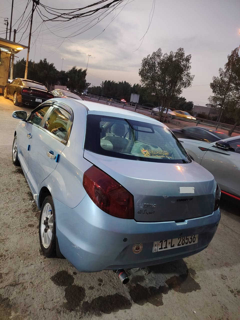 سلام عليكم شباب شيري فلاوين موديل 2011 ماشيه 164 ادامه نوزلات بلكات واير بلك جوزه صباحيه ولف حماوه كلج عينه وصينه وبولبرن تاير جديد هذا البدلته كله مصار سبوع شاشه كامره حساسات وضافه فلاوين مع الكلج  كير ومكينه شرط كفاله تبريد ثلج الكشر بي بدوسه والباب رصعه من اخذته بس مبينات خياسات ولا قطره الحمدالله اقرا المنشور وبيك خير ودللل مكان بغداد
السعر 44 وبيه مجال السياره صارت عليه 53 تحياتي للجميع


**إذا كنت صاحب هذا الإعلان وتريد حذفه لأي سبب، رجاءا أرسل رسالة إلى الدعم الفني**