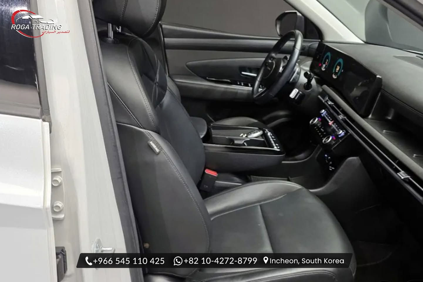 Hyundai Tucson NX4 – 2024 (Premium)

لو بتدور على SUV متكاملة من غير ما تدفع أرقام مبالغ فيها… يبقى العربية دي معمولة ليك
🚗 أداء قوي + تجهيزات عملية + راحة حقيقية في كل تفصيلة
💼 اختيار مناسب للشغل، السفر، والاستخدام اليومي بثقة

محرك 1600 سي سي تيربو
ناقل حركة أوتوماتيك
ممشى 41,685 كم

🛠 التجهيزات الخارجية
• إضاءة LED
• Power Tailgate
• مرايات كهرباء + ضم
• جنوط ألمونيوم
• Roof Rack
• دريكسيون مالتي فانكشن + Paddle Shift
• Heated Steering Wheel
• مراية داخلية ECM

🛡 أنظمة الأمان
• Airbags (أمام / جانبي / ستائر)
• ABS + TCS + ESC
• TPMS
• Lane Departure Warning
• حساسات أمامي وخلفي
• كاميرا خلفية
• Blind Spot Warning

📲 التكنولوجيا والراحة
• Adaptive Cruise Control
• Electronic Parking Brake (EPB)
• تكييف أوتوماتيك
• Smart Key + تشغيل بصمة
• Auto Light + Rain Sensor
• Navigation
• شاشة AV Monitor
• Bluetooth + USB

🪑 الصالون
• فرش جلد
• كراسي كهرباء
• Heated Seats
• Ventilated Seats
• Memory Seat
• مساحة داخلية مريحة

✨ مميزات إضافية
• Panoramic Sunroof
• أنظمة مساعدة قيادة متقدمة
• حالة ممتازة وممشى مناسب
• مناسبة للاستخدام اليومي والعائلي

نوفر شحن لجميع الدول العربية
 🇸🇦🇦🇪🇪🇬🇯🇴🇰🇼🇶🇦🇧🇭
متابعة كاملة من الشراء لحد الاستلام
🔹 للتواصل والاستفسار🔹 تواصل معنا:
📞 🇰🇷 كوريا الجنوبية:
010-4272-8799
📞 🇸🇦 السعودية:
+966 54-511-0425
📞 🇪🇬 مصر:
+20 106 164 9658
 📍 انشون/ كوريا الجنوبية


**إذا كنت صاحب هذا الإعلان وتريد حذفه لأي سبب، رجاءا أرسل رسالة إلى الدعم الفني**