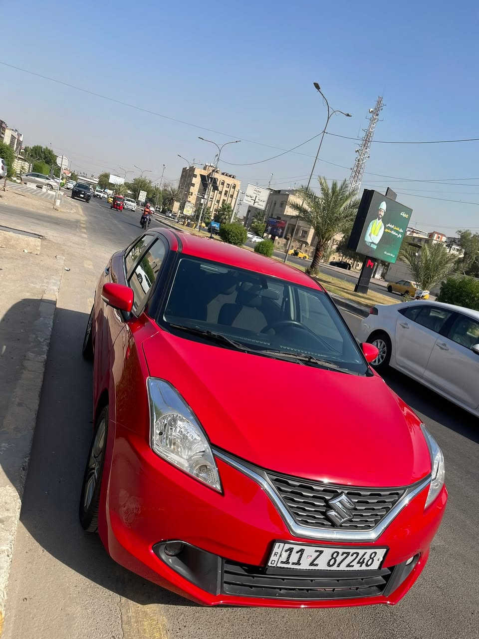 سازوكي ياباني
بالينو 2018
رقم بغداد الدولي الجديد
بصمة تشغيل وابواب 
محرك كير مكفولات 
بيها صبغ ٣جاملغات 
وبنيد 
العنوان بغداد البلديات 
السعر ٨٢
***********
