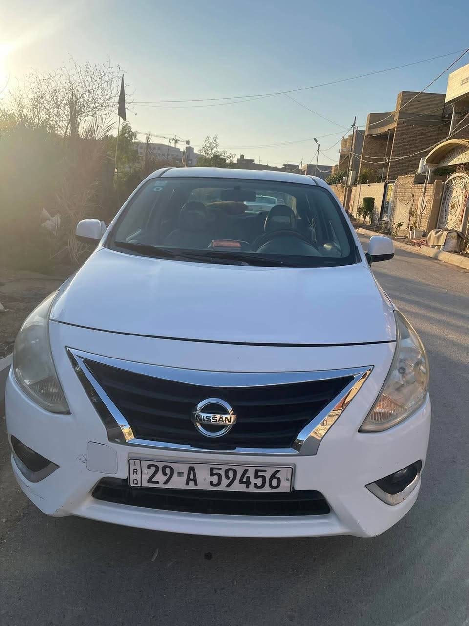نيسان سني موديل ١٩. للبيع. 
مكان السياره كوت واسط الحادث كما موضح في السونار 
رقم واسط. دولي. السعر 105 مع المجال ***********
