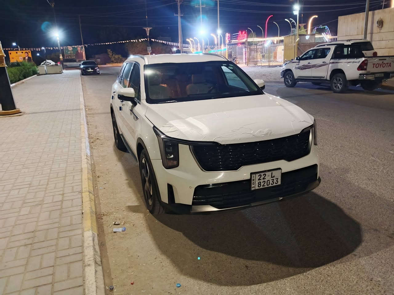 السلام عليكم سورنتو 24 للبيع السعر 285 رقم الشمالي باسمي اسماء الرميثه وبيها مجال الاستفسار تليفون او واتساب ***********
