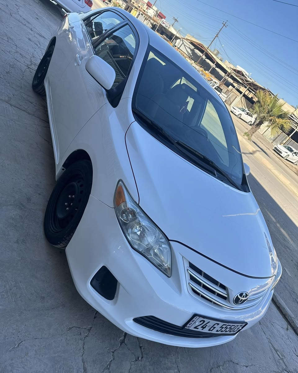 كورلا 2013 امريكي 1800كلين بدون صبغ سياره جديده ومرتبه وجاهزه گير محرك صدر كله مكفول سياره بيها فقط قطرات حالوب ناعم بلقماره فقط 
سعر ١٤٠ وبيها مجال 
رقم دهوك دولي سنويه لل٢٨ 
تحويل مباشر 
للاستفسار ***********
