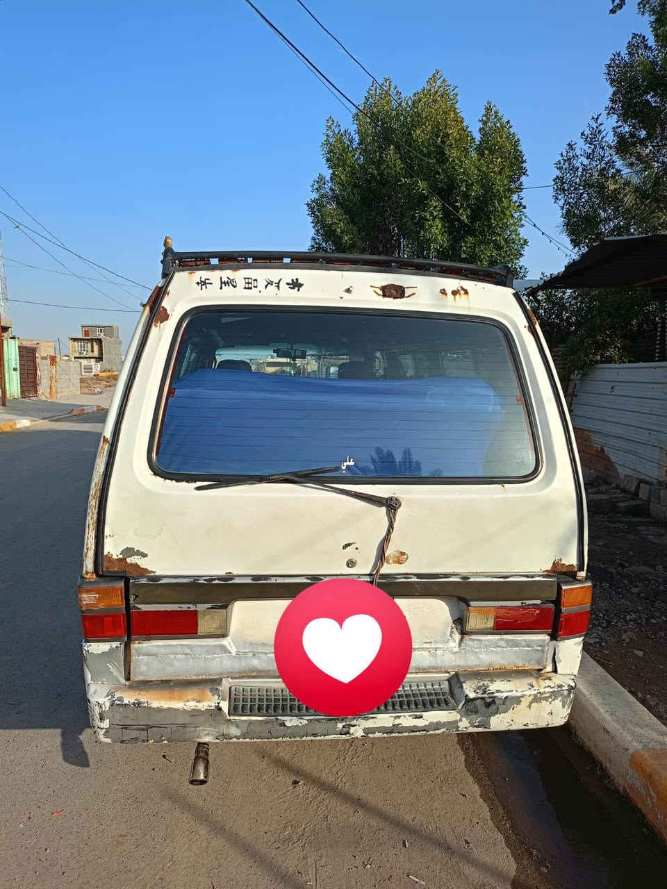 سلام عليكم سياره للبيع كامله كير  محرك  اكسل تخم تاير للاستفسار *********** اتصال
واتس اب ***********
