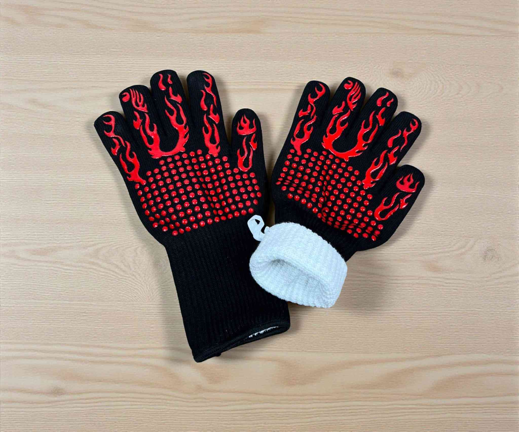 🔥 ودّع حرارة الشواية والفرن بدون خوف!

كفوف مقاومة للحرارة بتصميم لهب أنيق وأداء قوي 💪

مبطنة بالصوف من الداخل لراحة قصوى وعزل مثالي 🔥

نقاط مانعة للانزلاق تثبّت قبضتك بكل ثقة 👌

مناسبة للشوي، الطبخ، وحتى الأعمال الصناعية 💥

خامة سميكة ومتينة تدوم طويلاً وتتحمّل الاستخدام اليومي

خلي سلامتك أولاً... وخل الشغل بالنار سهل وآمن 🔥🧤
  السعر 15 الف 
للاستفسار ***********
