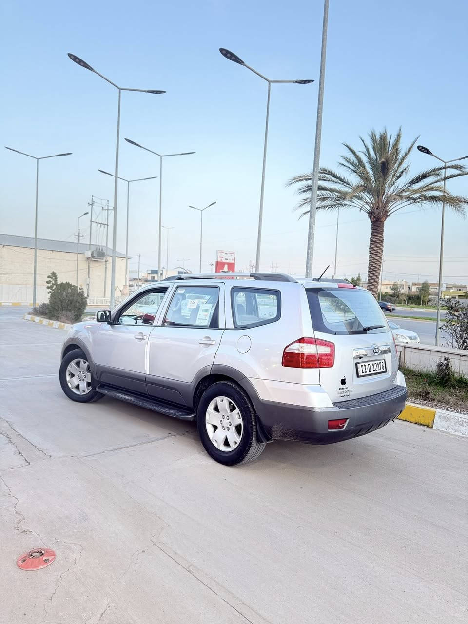 كيا موهافي موديل 2009 اللون سلفر محرك 6 سلندر سبعه راكب  فول مواصفات كهرباء كرسي السايق فتحة وبصمه فور فويل السيارة جاهزه مابيه اي نقص المحرك كير شرط  درجه اولى  بيه فقط باب خلفي شويه صبغ  بالسونار جاهزه من كلشي مابيه اي نقص رقم اربيل دولي جديد مكان السيارة كركوك داخل مدينه  السعر116ورقه بيه مجال 
اخوان اني مكلف بالنشر خابر صاحب السياره 
***********
