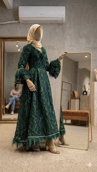 فستان نفش • قياس ٣٨ • ملبوس ساعة