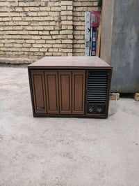 مكيف نشنل ياباني الحجم طن ونص . تبريده ثلج . جهاز بلاديه ع وضع الشركه ...