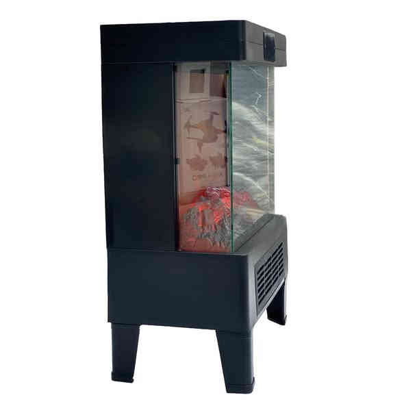 تصميم عملي ومميز 

- تعمل بتقنية تسخين الهواء عن طريق سخان الهواء عالي الكفاءة 

- زجاج شفاف ومتين لرؤية الحطب ذات الشكل المميز

- شاشة ضوئية لعرض درجة حرارة الغرفة 

- هيكل خارجي من البلاستيك القوي 

- خاصية التحكم بتسخين الهواء 

- أزرار للتشغيل والايقاف

- طول السلك : 60 cm

- الطاقة: 2000 واط

- الابعاد:  الارتفاع : 37 cm , العرض : 31 cm , الطول : 20 cm

متوفرة باللون الاسود فقط
*********** متوفر واتساب
