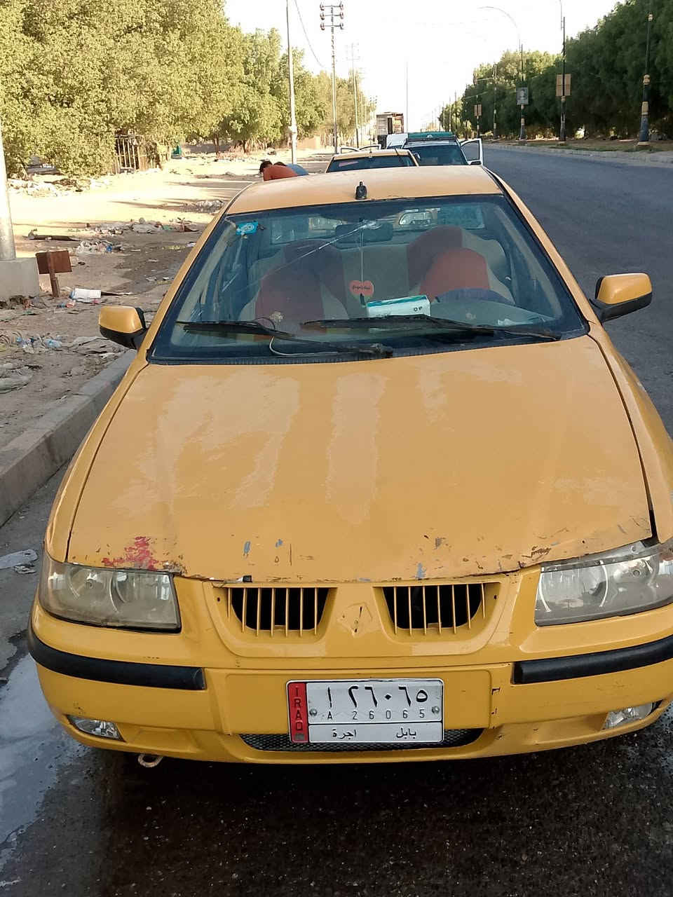 سمند 2011ناطق مصفره هيه غرامت سياره كلشي مبدال جديد من سلف الصدر اذرعه مال مسحات وماطو نافضه ما مخلي بيه نق مجفته تجفيت جديد بس بيه شغله وحده الويل بم ما صعد دهن بيه صوت بل مكينه الستفسار ***********. مكاني كربلاء رعيه هم يمي بكربلاء
