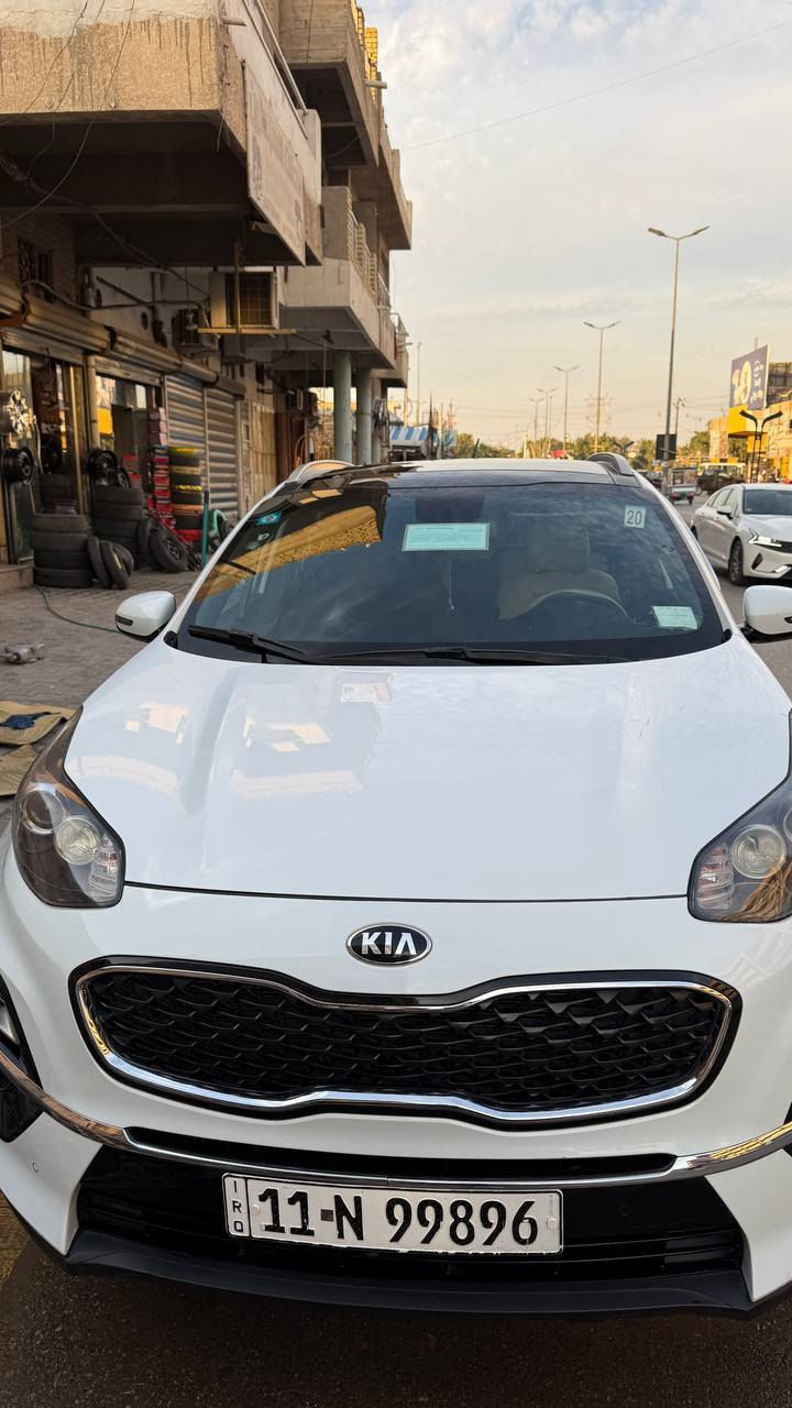 كيا سبورتاج 2020 بنوراما سياره حلوه ونظيفه والسونار مرفق بالمنشور رقم بغداد عارضهه 185 وبيهه مجال بدون ظربه ولا صبغ بيهه جزه من براغي الجاملغ مفتوحات وجزه من البنيد لغرض التطبيك لان صعدت بيهه رصيف وصار بيهه تصليح من جوه والسونار واضح عنواني واسط الكوت مركز المدينه ***********
