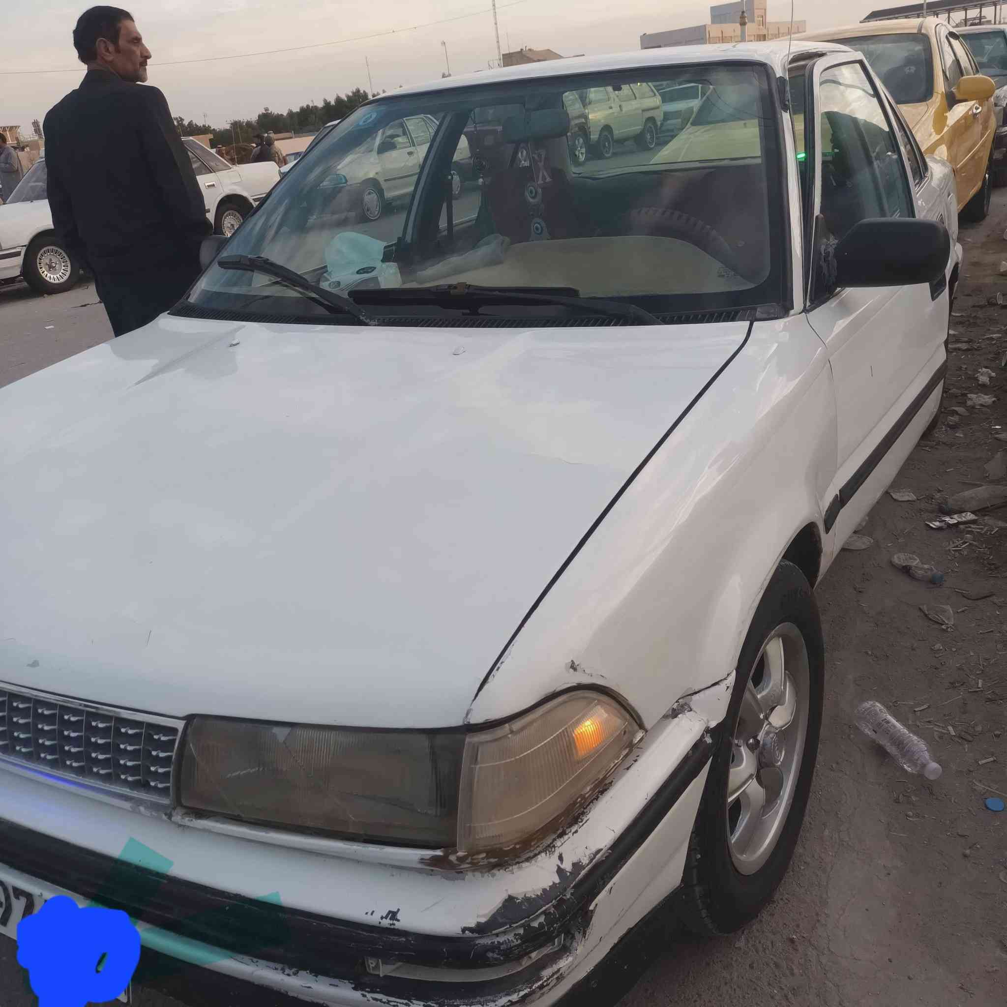 سلام عليكم عيني سياره كورله موديل 88 بسمي رقم دولي ذيقار   ***********
