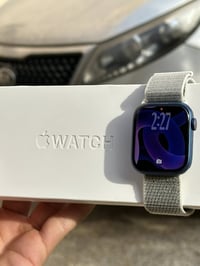 ابل واتش سيرس 7 شريحة الكتروني esm ذاكرة 32  نضافة 100/100   بطارية 10...