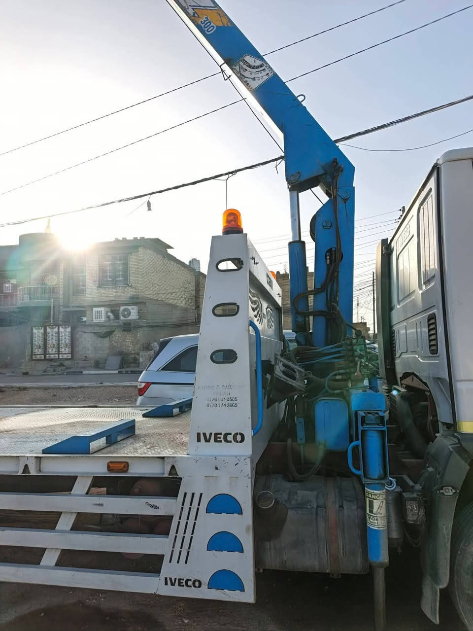 🚧 للبيع: كرين سوبر Z300 سلايتين بحالة ممتازة 🚧
🔹 النوع: Super Z300

🔹 الحمولة: 3 طن

🔹 الحالة: جهاز نظيف ومشدود،

🔹 الموقع: كربلاء

✅ الكرين بحالة ممتازة وتقدر تجي تفحصه بنفسك 

📞 للاستفسار والاتصال:

***********

***********
