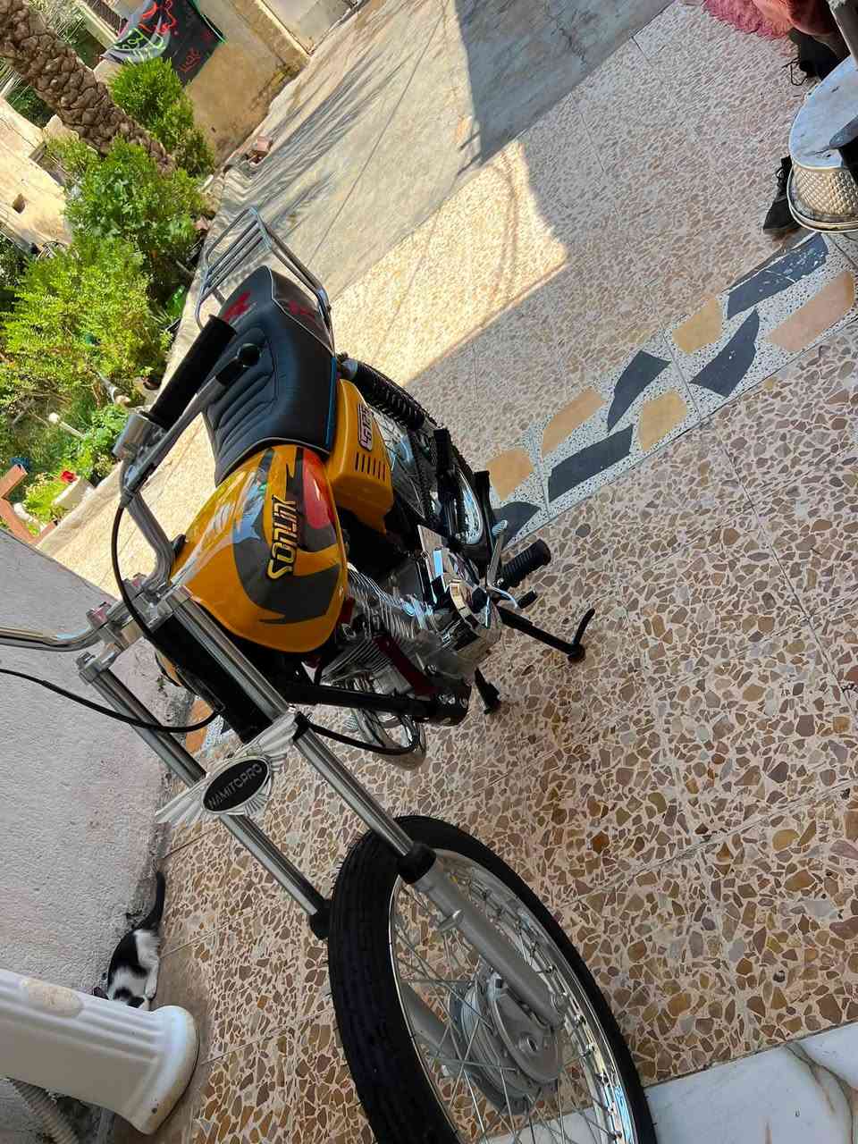 السلام عليكم دراجه لبيع تعمير جديد صاله سبوع اول تبديله دهن دراجه بجيس ناشفه الشراي يتصل ***********
