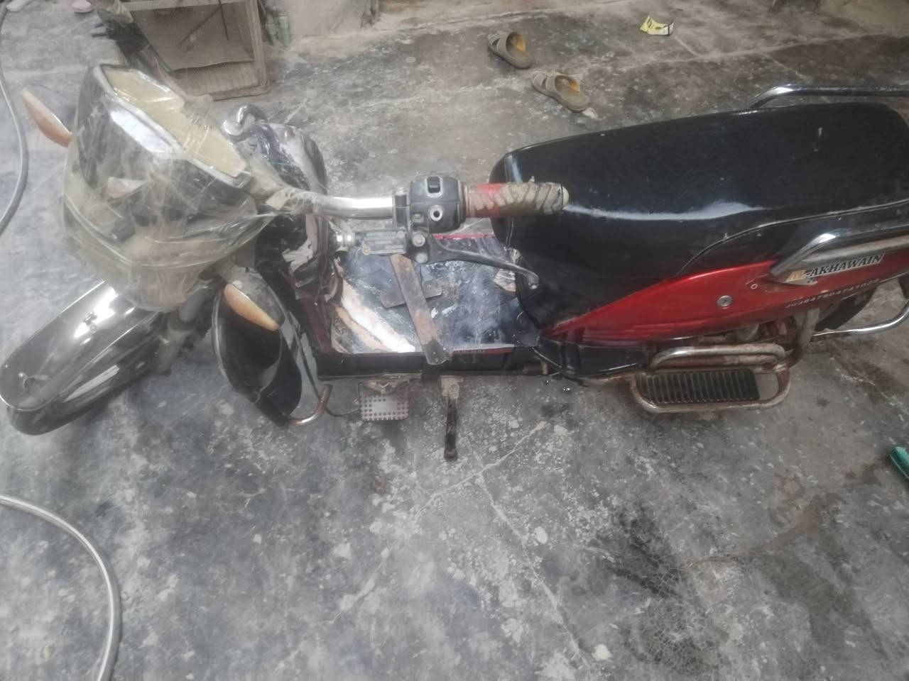 توجد دراجه شحن نضيفه ناقص حساس + كهربائيات السعر 100 وبي مجال شوي للتواصل خاص


**إذا كنت صاحب هذا الإعلان وتريد حذفه لأي سبب، رجاءا أرسل رسالة إلى الدعم الفني**