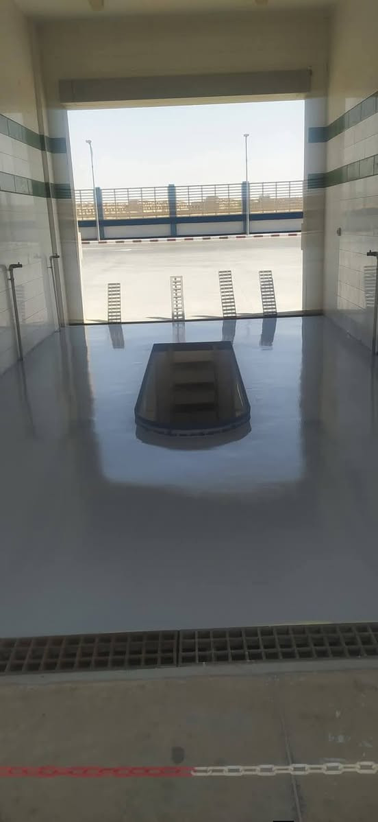 سلام عليكم اختصاصي يبوكسي مستعدين للطلاء الايبوكسي ومنفذ العمل الطلاء الايبوكسي  والمعالجه كافه الارضيات هشام ايبوكسي اختصاص ارضيات 
***********
