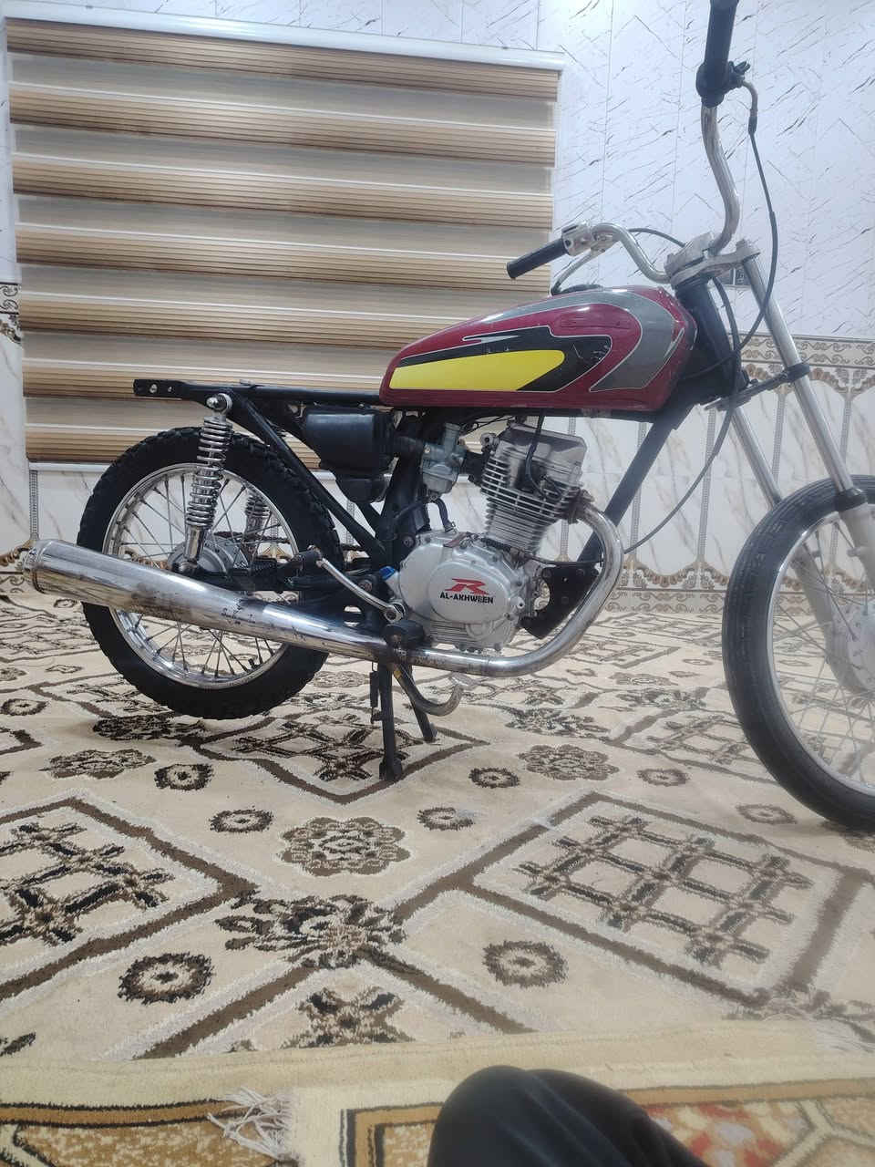 سلام عليكم شباب دراجه كلك كلك مكفول من كلشي تعمير 23رقم *********** المكان الحمزه شرقي
