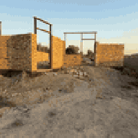 يوانيه مركز • ٢٢٥م • هيكل كونكريت