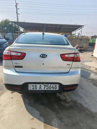 كيا ريو 2015 امريكي حادثه  جاملغ امامي عكس سايق وبيه جراد سياره جاهزه ...