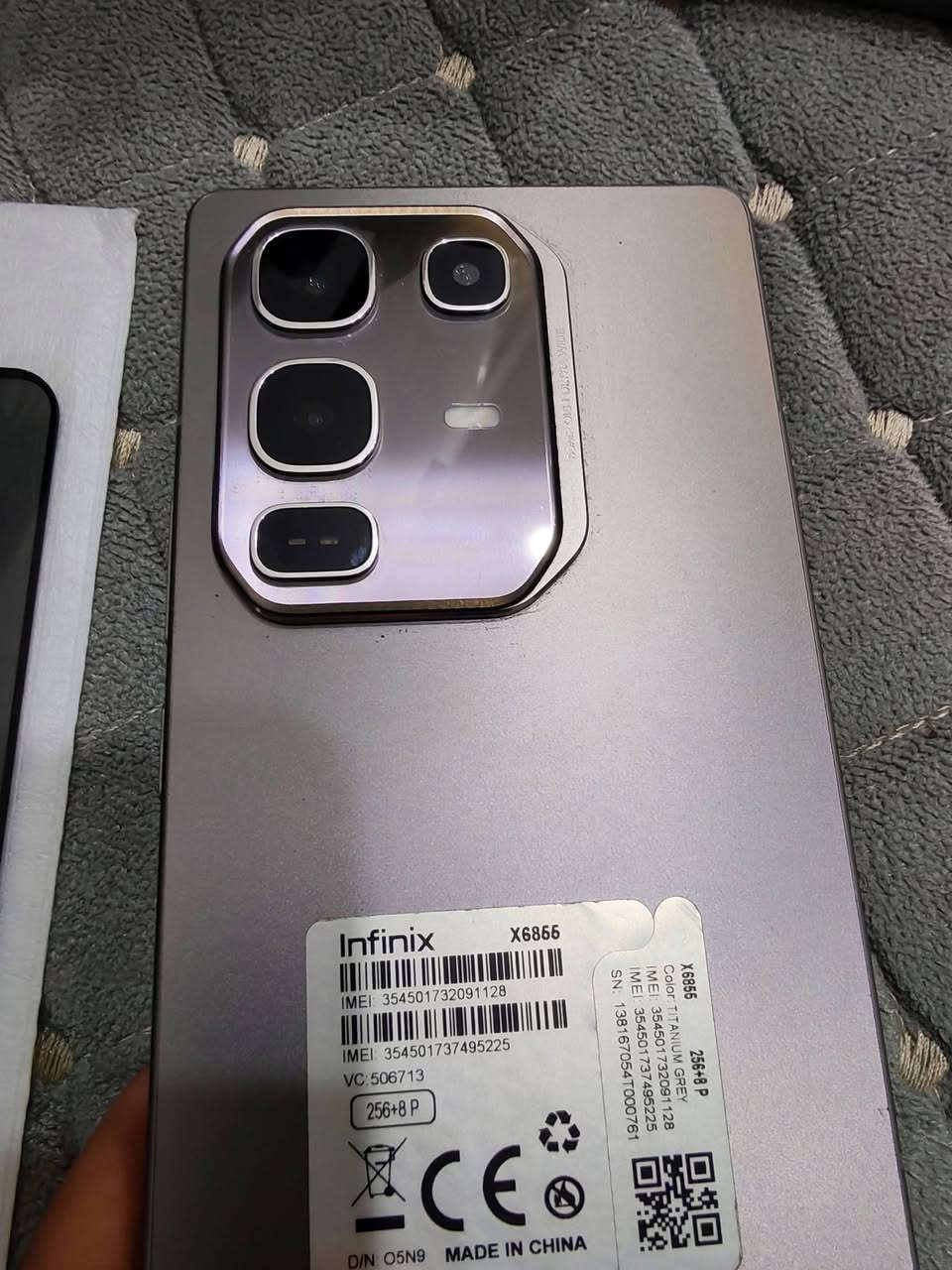 انفنكس نوت 50 برو
ذاكره 256 جهاز جديد شخط مابي
ويا ملحقاته كامله شاحنه وسماعات
حتي مال الشركه الزكه ضد الكسر والكفر مال شركه
ويا هديه حافظه ولزكه مظلله
العنوان كربلاء طويريج
***********
السعر ٢٨٠
حبايب جهاز جديد
