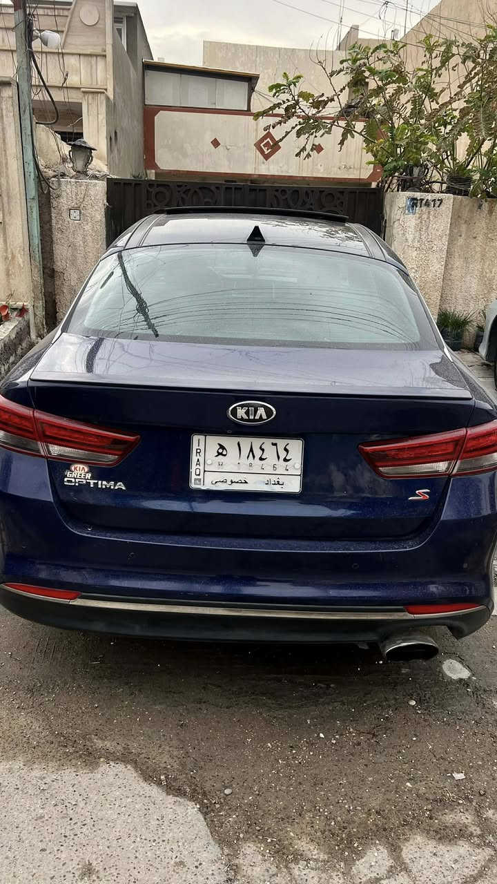 السلام عليكم 
للبيع كيا اوبتما موديل 2018 وارد امريكي فئة S فول مواصفات بنوراما كشنات جلد تحكمات شاشة كامرة ومعروفة مواصفاتها ماشية 89الف محرك 2400 مكفول حادثها فقط البنيد بدون دواخل وصور السونار والحادث موجودة رقم بغداد 
السعر 128$وبيها مجال مكاني بغداد العامرية ***********
