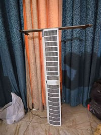 قاطعه هوائيه سرعتين  تنحط باب محل او باب خارجيه  تفضل هواء حار وبارد  ...