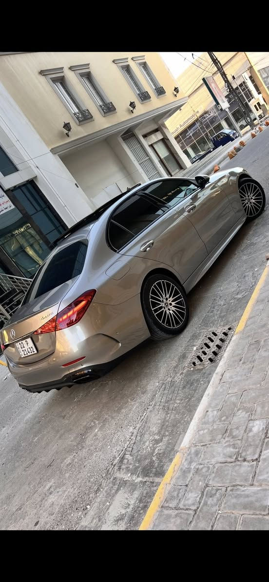 سعر مناسب 
اكتب اي تعليق يوصلك السعر على الخاص 

مرسيدس C300 🐎
وارد أمريكي الموديل: 2024

📍مرقم جاهز تحويل او وكالة 

 • المواصفات:
 • فتحة سقف بانوراما 
 • خمس كاميرات
 • رادارات محيطيه
 •فورماتيك
 • دشبول خشي صاج
 • داخل اس كلاس 
 • اللون الخارجي: بروزني
 • الداخلية: جلد كريمي
 • مقاعد amg جي كلاس
 • ماشية:15 الف 
 • محرك 4 سلندر تيربو – اقتصادي وقوي
 • بصمة أبواب
 • تسخين كراسي أمامية
 • شحن وايرلس 
 • انطمة قيادة (eco,comfort,sport,sport+,individual)
 • نظام حفظ وضعيات الكراسي (Memory Seats)
 • كراسي كهرباء
 • مرايات كهربائية تطوي
 • رادار بالمري
 • ستيرن تدفئة
 • تحكم ستيرن وقيادة ذاتية
 • شاشة كبيرة ايباد 
 • نظام ملاحة (Navigation)
‏ • Apple CarPlay & Android Auto
 • نظام صوتي Burmester
 • إنارة داخلية ملونة (Ambient Lighting)
 • نظام مراقبة النقطة العمياء
 • رادار أمامي – تنبيه تصادم
 • نظام تتبع المسار / تنبيه الخروج من المسار
 • كاميرات 360 درجة + حساسات أمامية وخلفية
 • كشافات LED أصلية
 • تبديل ناعم – كير قوي
 • السيارة نظيفة كلش
 • حادث ( جاملغ الايسر فقط + اصبعين من حافة البنيد بارد بدون صبغ )
 
* مكان السيارة بغداد 
* للاستفسار: ***********
