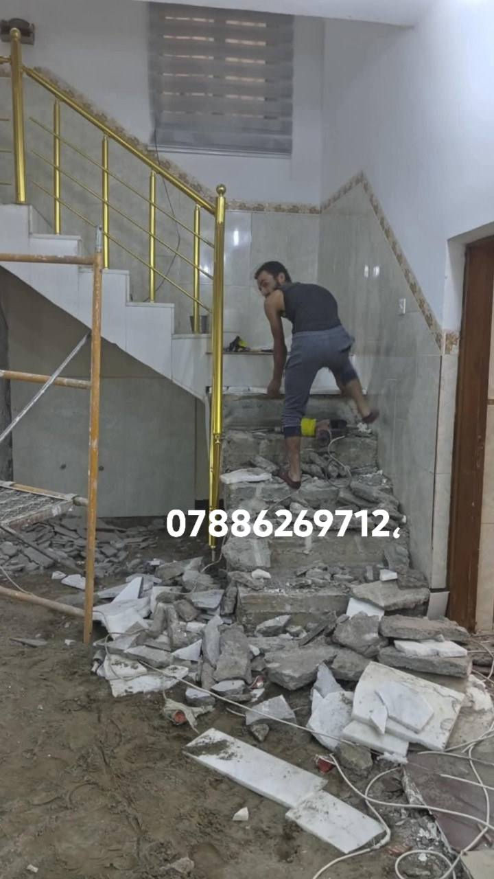 سلام عليكم  /  يوجد كادر عمل جاهز /  تصعيد مواد /  تنضيف بيوت /  تفليش /  تكشيط /  دفن نهري /  شقلنه ليل ونهار /  ومعداتنه جاهزه  ومالك دخل بكلشي تأخذ شقل جاهز مني سلمني شقل وتأخذ شقل جاهز / ماعليك بس تصال على رقم /// ***********
